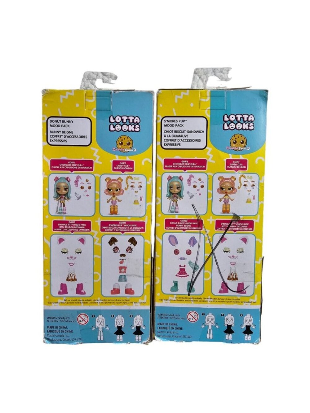 Lotta Looks Cookie Swirl Donut Bunny + S'mores' Pup Mood Pack doll toys - Picture 2 of 3